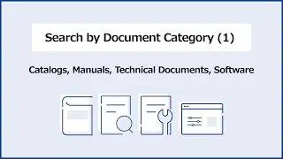 Category Search (1) Catalogs, Manuals, Tech Docs, Software_DL Doc Site | Training