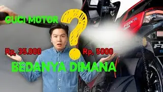 🔴 Cuci Steam Motor Cuman 5000 perak! - 5 menit Tuntas - Sisi Kanan