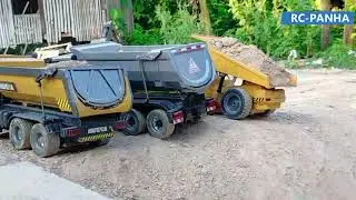 RC Dump truck toy test Power