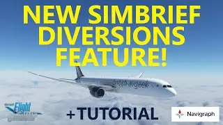 New Simbrief Diversion / Alternate Airport Features Explained for Short & Long Haul! [Tutorial]