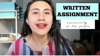 How to Write Written Assignment for Master's of Ed Program at University of the People