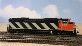 Review: Aurora Miniatures SD60F with turning radiator fans! Draper Taper CN w/ESU LOKSound! GMD SD60