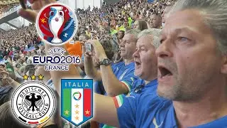 ALLEMAGNE - ITALIE EN FAMILLE ! #EURO2016