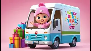 Baby Delivery Van New Year Gifts | Fun New Year Learning Song for Kids