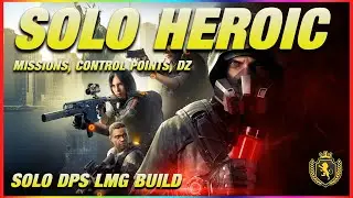 SOLO DPS LMG HEROIC MISSIONS, CPS & DZ BUILD/GUIDE | The Division