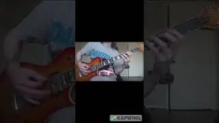 Crazy Melodic Metalcore Guitar Improv #shorts - Full video on my channel!