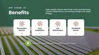 Solar Panel Business After Effects - Product Promo | After Effect Template