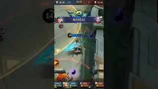 Zilong Maniac Gameplay | Mobile Legends 🔥 #mlbb #shorts