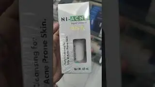 Ni Acne Liquid cleanser
