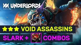 Void Assassins! Powerful Mid Game Assassins Build! | Dota Underlords