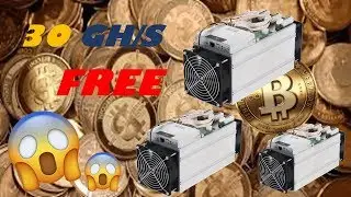How To Get 30 GH/s Of Bitcoin Mining For Free [FREE] 100% REAL - [2018] - [FR/EN]
