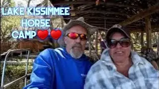 Lake Kissimmee State Park FL/ horse camping & air boat tour
