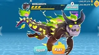 Hungry Shark Evolution (New Shark Unlocked) {BEHELLMOUTH Shark Unlocked}