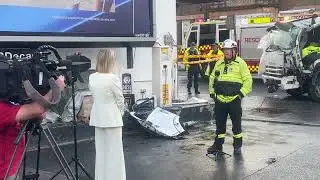 Lidcombe petrol station#news Chanel 7