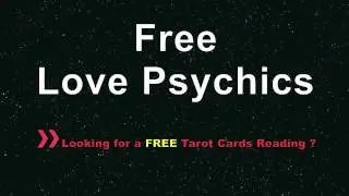 Free  Love Psychics @ free777reading.com