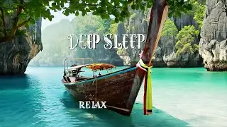 🌊 2 Hour Ambience |  Sleep Under the Stars: Private Beach & Ocean Waves Sounds for Deep Sleeping.