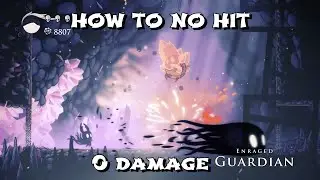 How to No Hit 0 Damage Enraged Guardian Boss - Hollow Knight