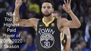 NBA Top 10 Highest Paid Player of 2019-2020 Season