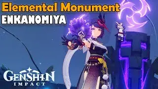 Genshin Impact - All Elemental Monument Enkanomiya Locations - Lokasi Elemental Monument