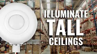 High Bay PIR Occupancy & Dimming Sensor | Enerlites MPC-50HD