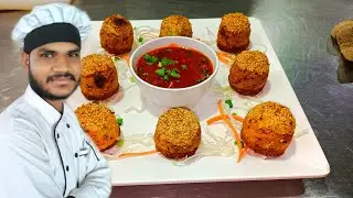 रेस्टोरेंट वालो का गोल्ड कॉइन बनाने का सीक्रेट तरीका ||how to make veg gold coin ||snacks recipes