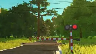 Przejazd kolejowy - Bucze ul. Wałowa (Scrap Mechanic)