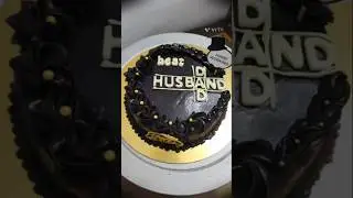 Chocolate Truffle Cake | Husband Birthday Cake | #eggless #yummy #barodaFoodie #trufflecake |