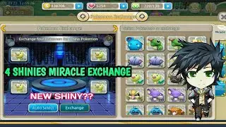 WHAT HAPPENS WHEN WE USE FOUR SHINIES IN MIRACLE EXCHANGE ?? TRAINER CANYON