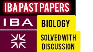 IBA past papers solved|iba grads mdcat| mdcat biology past papers