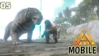 Finding otter 🦦 and taming doedicurus ARK ULTIMATE MOBILE EDITION HIND live
