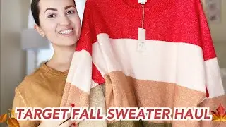 TARGET FALL SWEATER TRY ON HAUL| Target Clothing Try On Haul 2020| *NEW*
