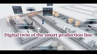 Integrating PLC & MES Data: Hightopo Digital Twin Solution for Assembly Line Monitoring