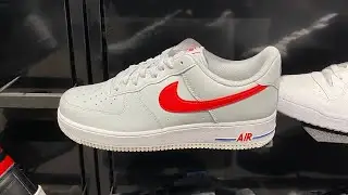 Nike Air Force 1 &lsquo;07 &ldquo;USA&rdquo; (Pure Platinum/University Red/White/Game Royal) - Style Code: DX2660-001