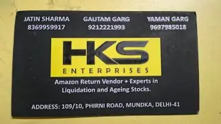 Electronic Amazon stock #hks enterprises Mundka 