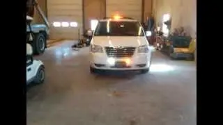 Construction Van Install: Axixtech MS6, SoundOff Pinnacle Mini Bar, Led hide-aways
