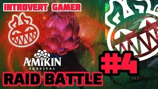 RAID BATTLE #4 - RED NEXUS ANGER | Amikin Survival Update 0.13 | #introvertgamer #amikinsurvival