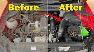 Engine Bay Detailing Using Dry Ice Blasting&ndash; Incredible Before & After!