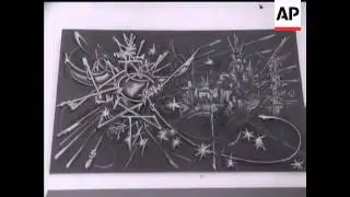 GEORGES MATHIEU EXHIBITION  - NO SOUND