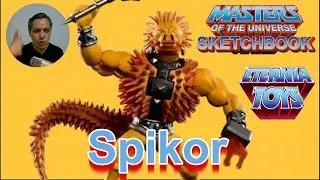 Spikor Sketchbook Masters of the universe Eternia Toys en Español
