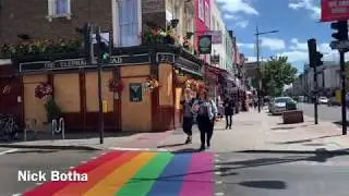 London walk : Camden market to Camden town underground station