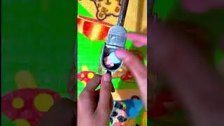 So Satisfying blue  & pink Candy #candy #candytoys #kidscandy #satisfying #viral #shortvideo