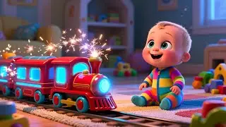 Baby&rsquo;s Toy Train 🚂🧸✨ | Kids Fantasy Song | Learn Play and Motion with Gentle Train Fun