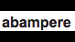 Abampere Meaning
