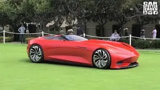Unloading the Karma SC1 Vision during Pebble Beach