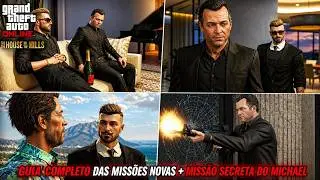 A EXPERIÊNCIA MAIS ÉPICA COM AS NOVAS MISSÕES + MISSÃO SECRETA DO MICHAEL - GTA ONLINE