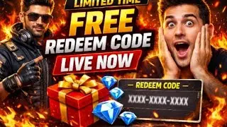 Squad Special Redeem Code Giveaway 💥 | FF MAX Team Event