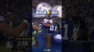 Tanner Mangum to Terenn Houk was a legendary connection 🔥