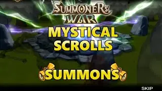 SUMMONERS WAR: Mystical Scroll Summons (50 Mystic scrolls, 2 L/D, 2 Legendary)