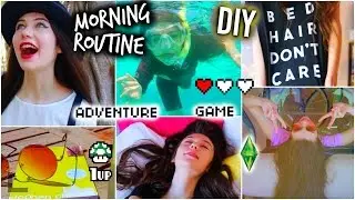 DIY Morning Routine - MAKE AN ADVENTURE  ☯ DAY IN MY LIFE