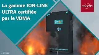 La gamme ION-LINE ULTRA certifi&eacute;e par le VDMA